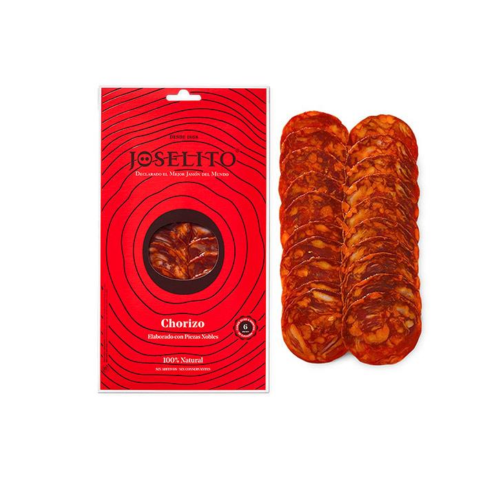 Chorizo iberico 100% loncheado Joselito